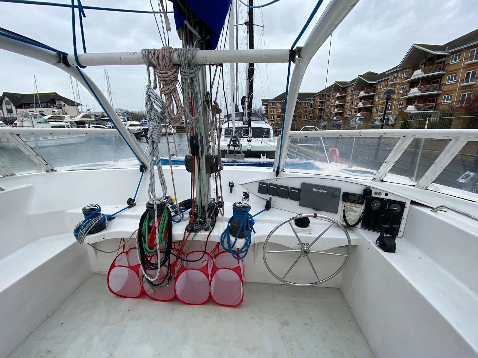 Accessible controls on Spirit of Scott Bader.