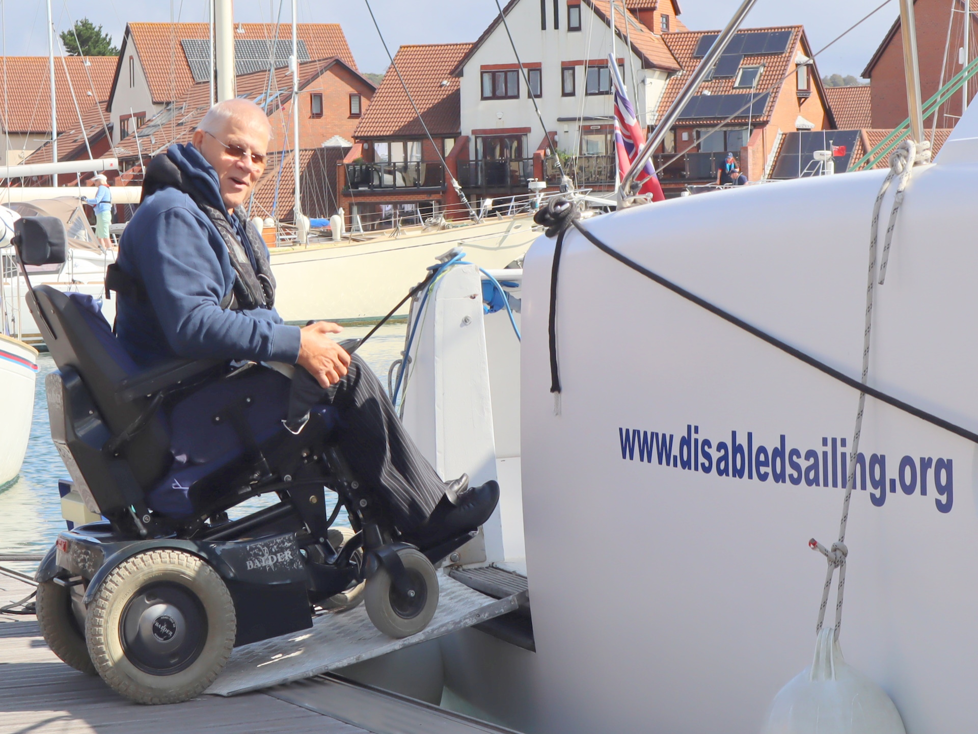 Very easy access is a feature of all DSA yachts.